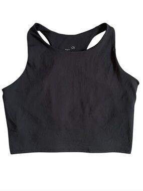 GapFit Crop Active Tank Black Size XL